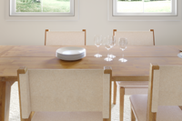 Solid Hardwood Extendable Dining Table, Heavy-Duty Table for 4-8 People (Light Oak Finish)