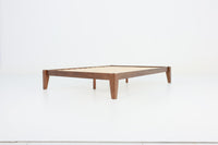 Thor Japanese Joinery Bed Frame with Thorlock Joints (Walnut Finish)