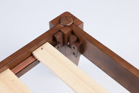 Thor Japanese Joinery Bed Frame with Thorlock Joints (Walnut Finish)